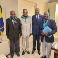 Les membres de la Concertation Nationale des Organisations Paysannes (CNOP-GABON) reçus par le Ministre des Comptes Publics du Gabon